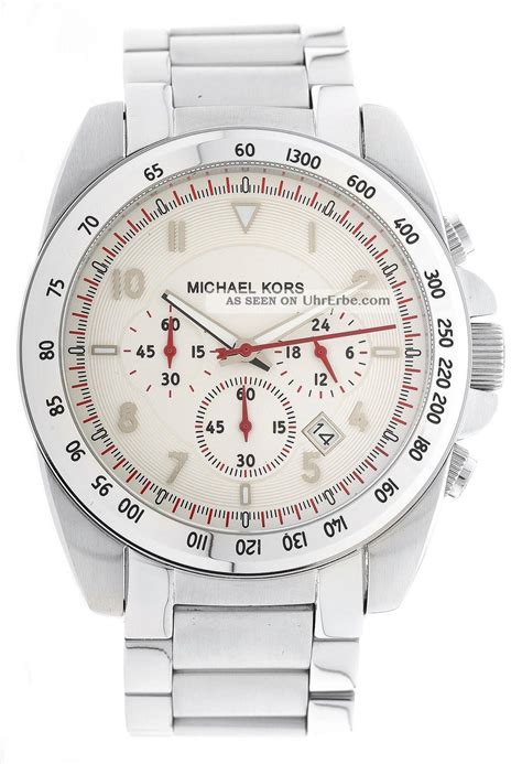 michael kors armbanduhr silber|Michael Kors herrenuhren.